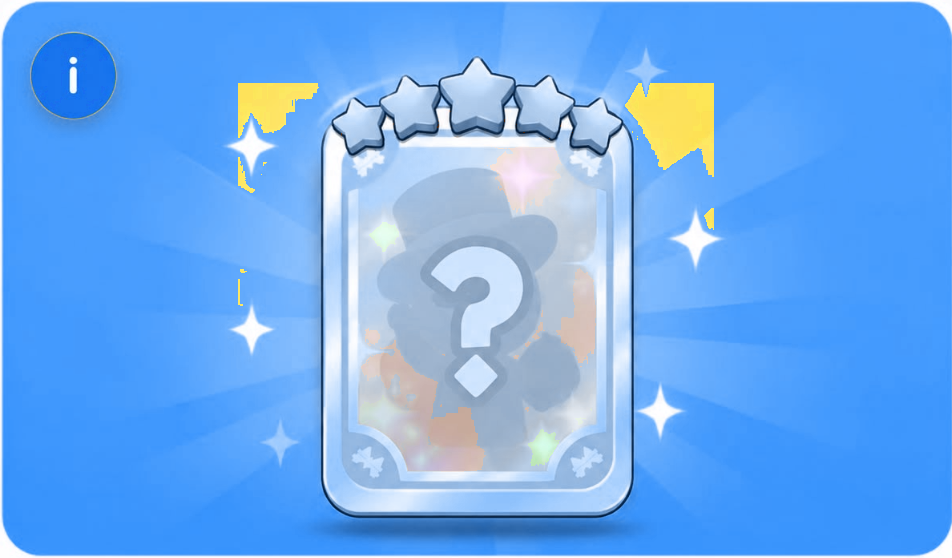 4β
Blue Sticker Card